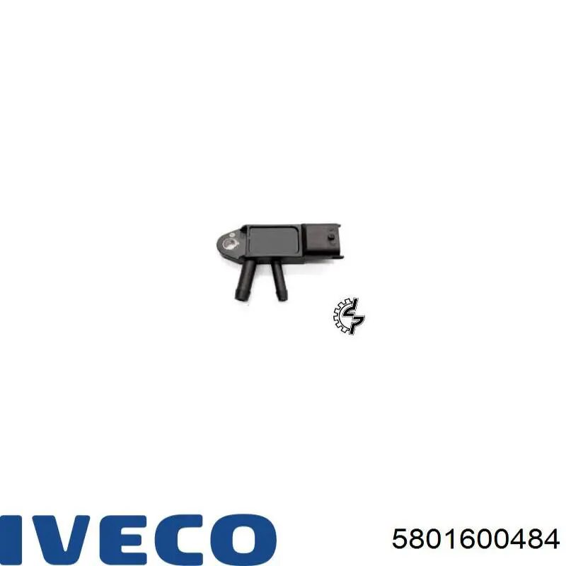 5801600484 Iveco sensor de presion gases de escape