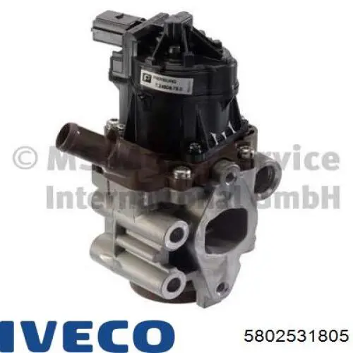 5802531805 Iveco enfriador egr de recirculación de gases de escape