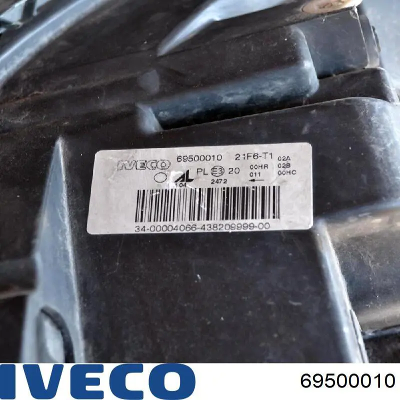 Faro derecho Iveco Daily 4
