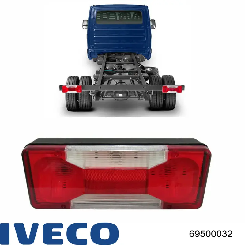 Piloto trasero izquierdo Iveco 69500032 precio, desde 54,53 EUR