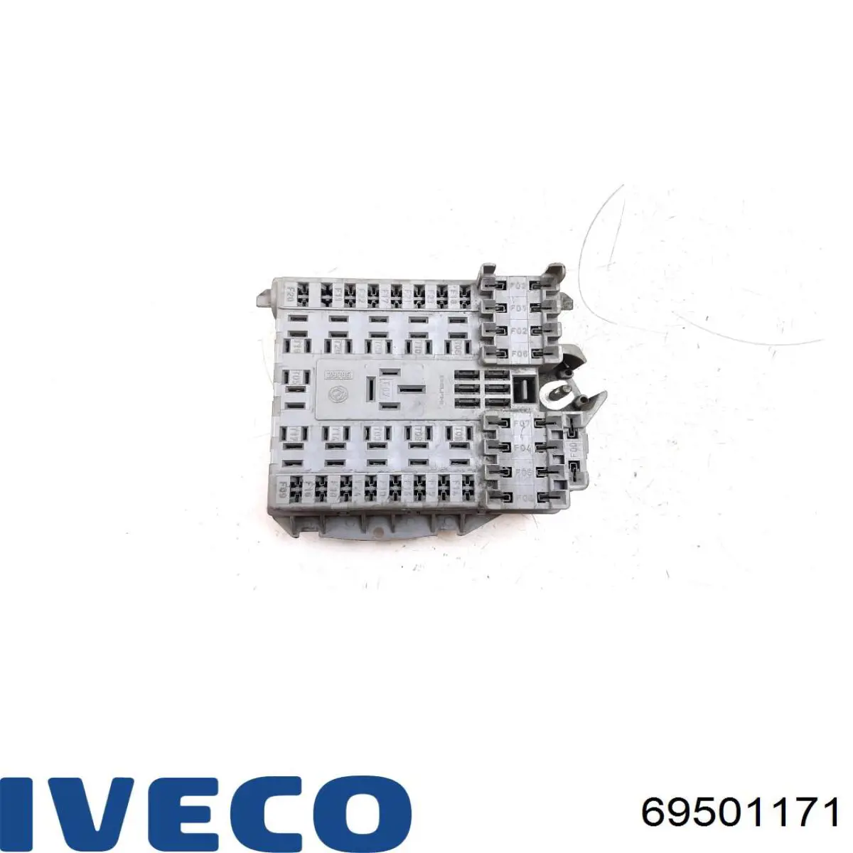 69501171 Iveco Caja de relés y fusibles