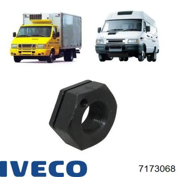 Comprar 7173068 Iveco Tuerca del cubo de la rueda delantera