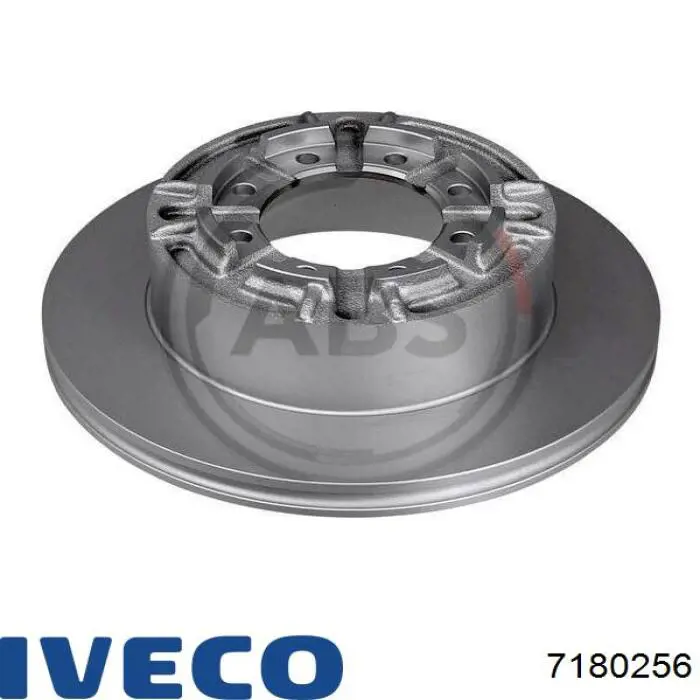 7180256 Iveco disco de freno trasero