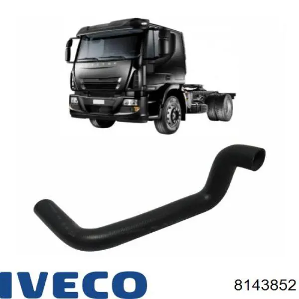 8143852 Iveco Junta parabrisas