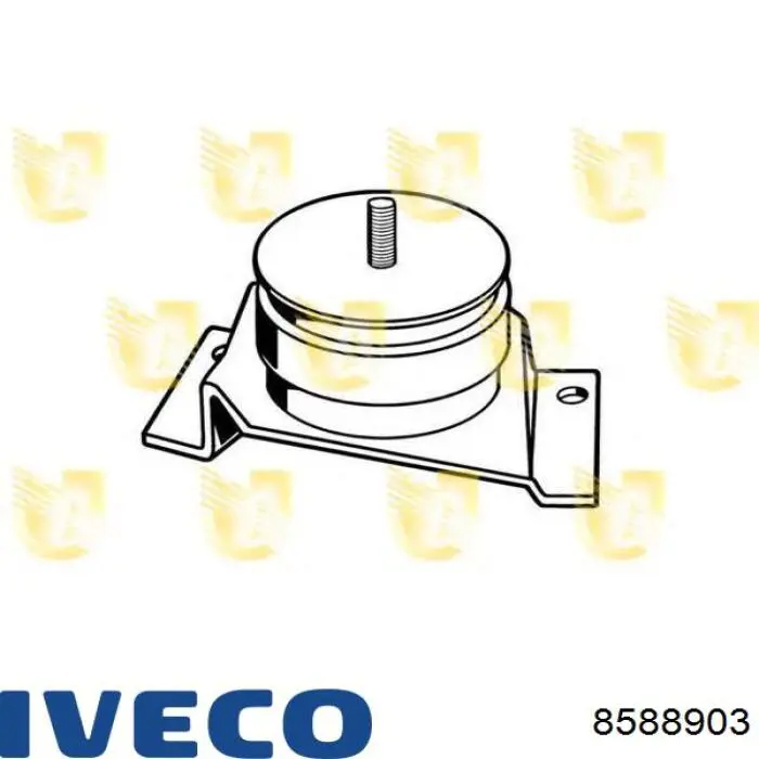 8588903 Iveco soporte de motor derecho