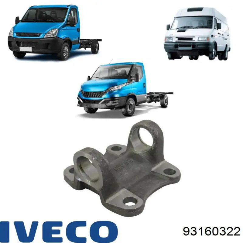 Cruceta del eje cardán trasero Iveco 93160322 precio, desde 29,52 EUR