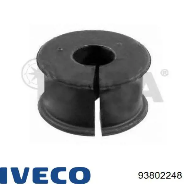 Buje de barra estabilizadora delantera 93802248 Iveco