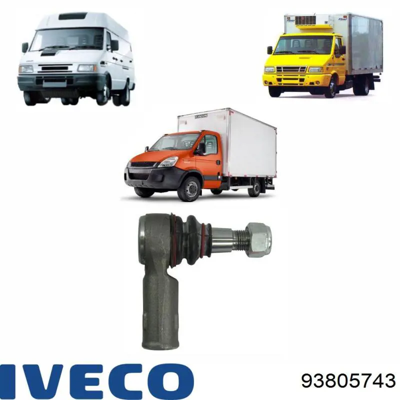 93805743 Iveco tuerca de rueda