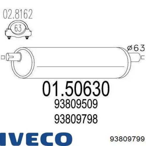 93809799 Iveco