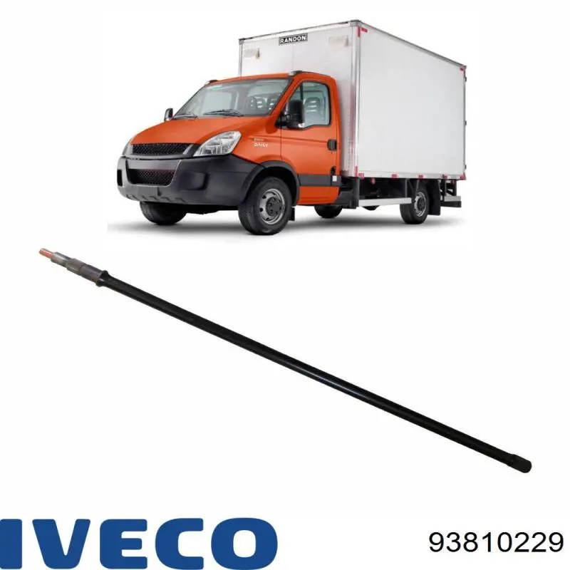 Barra de torsión delantera izquierda Iveco 93810229 precio, desde 125,78 EUR