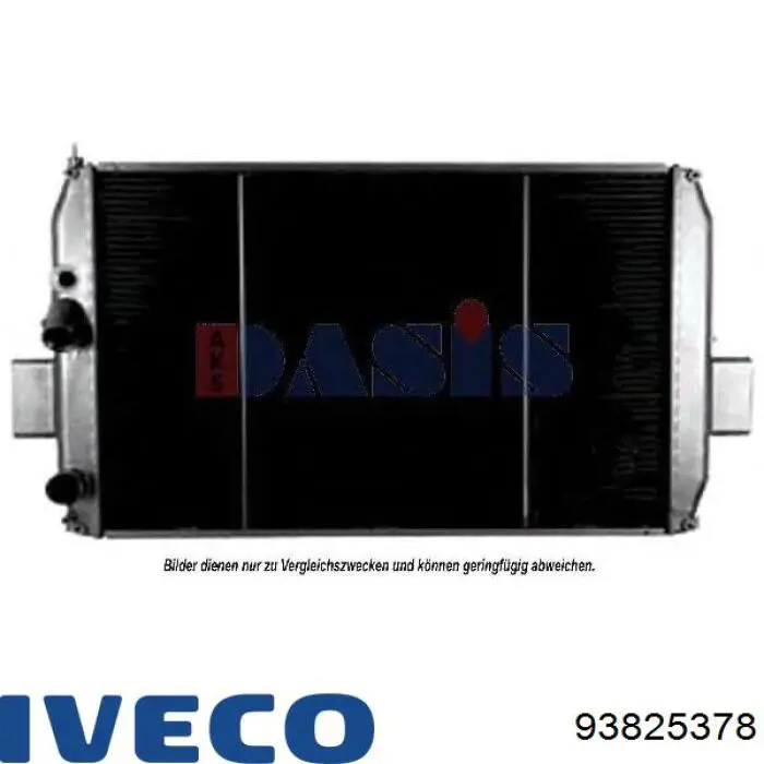 Radiador 93825378 Iveco