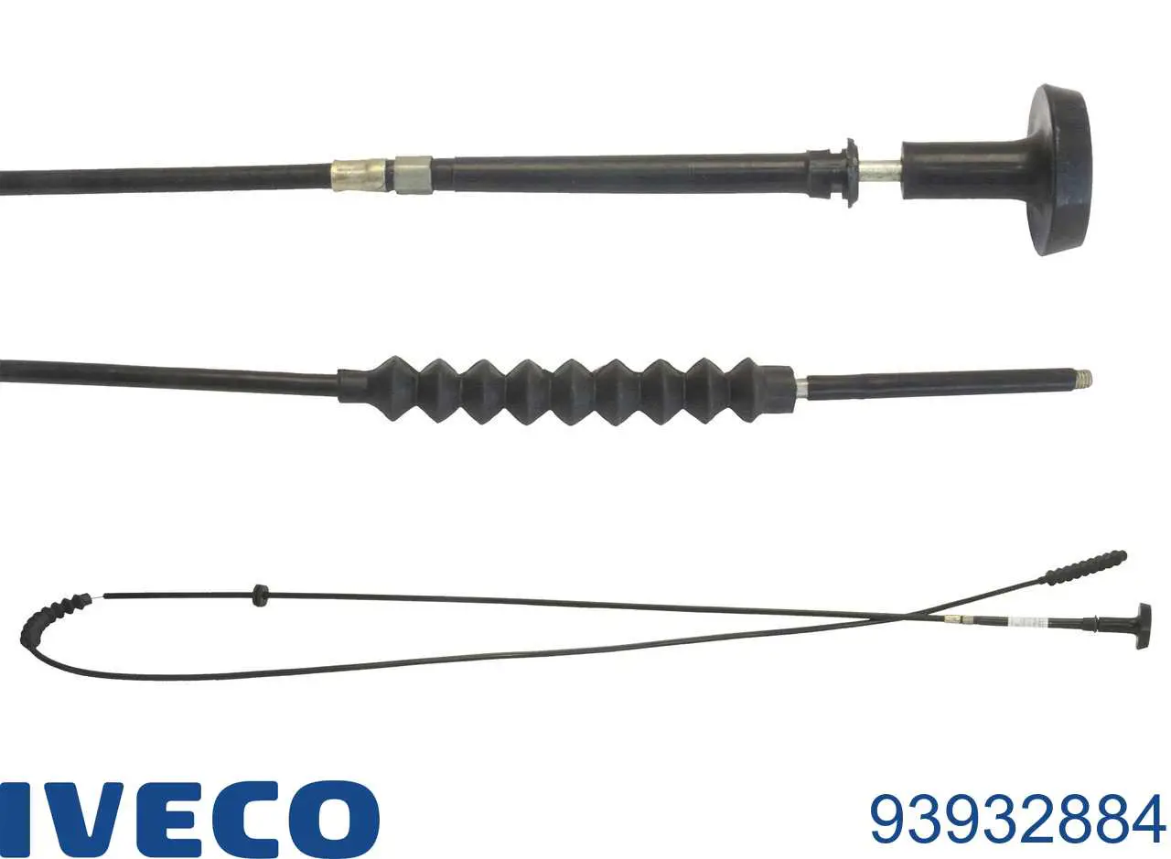 Cable de apertura de capó del motor Iveco 93932884 precio, desde 14,31 EUR