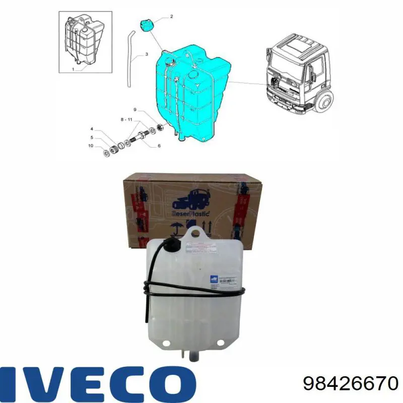 Comprar 98426670 Iveco Deposito expansion