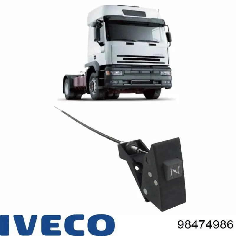 Cable del acelerador 98474986 Iveco