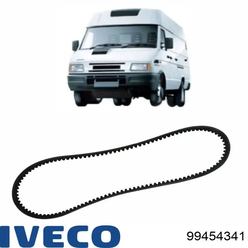 Correa de alternador 99454341 Iveco