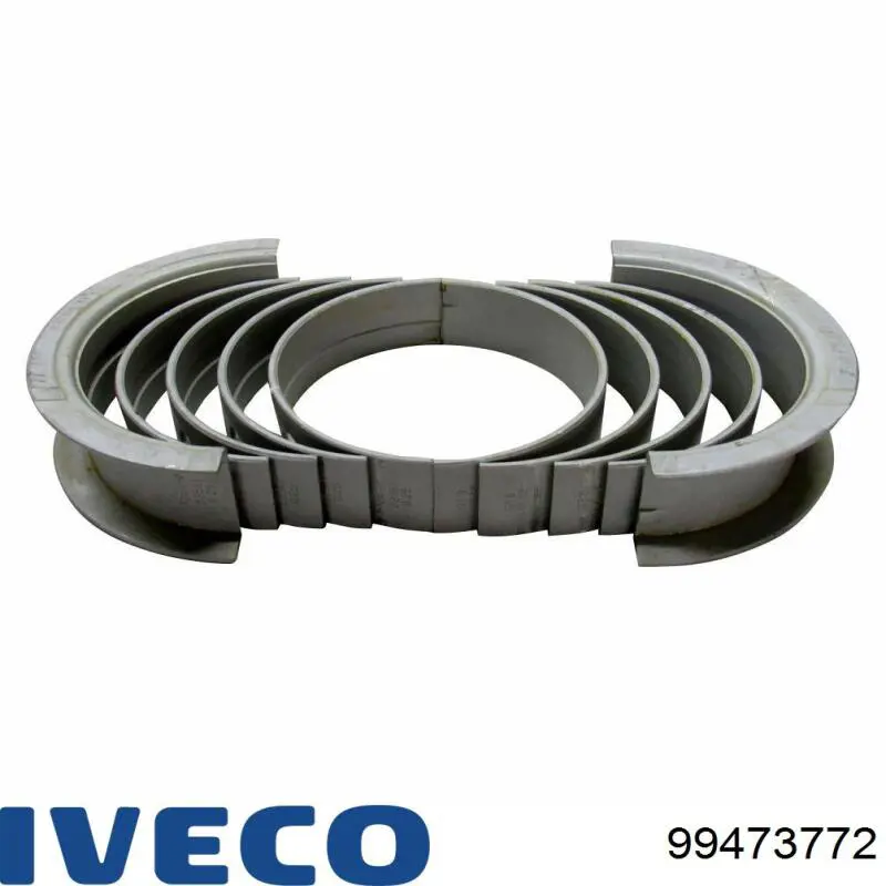 99473772 Iveco Juego de cojinetes de cigüeñal, cota de reparación (+0,25 mm)