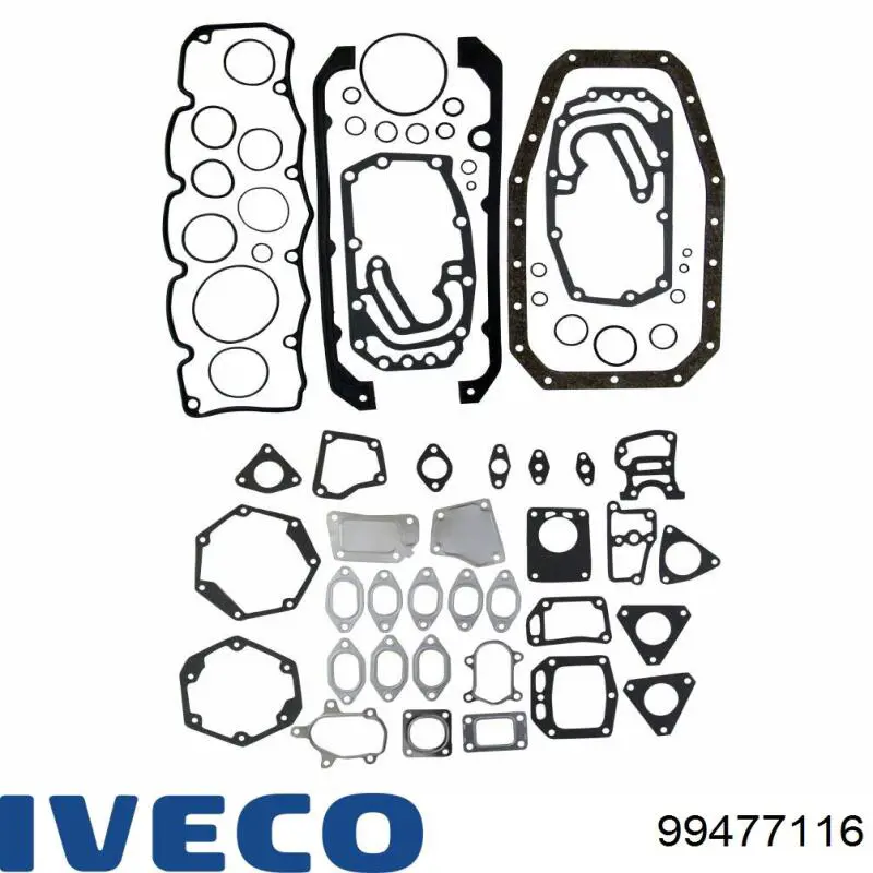 Juego de juntas para motor 99477116 Iveco