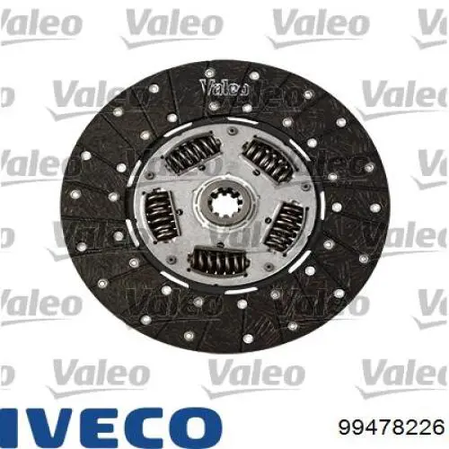 Disco de embrague 99478226 Iveco