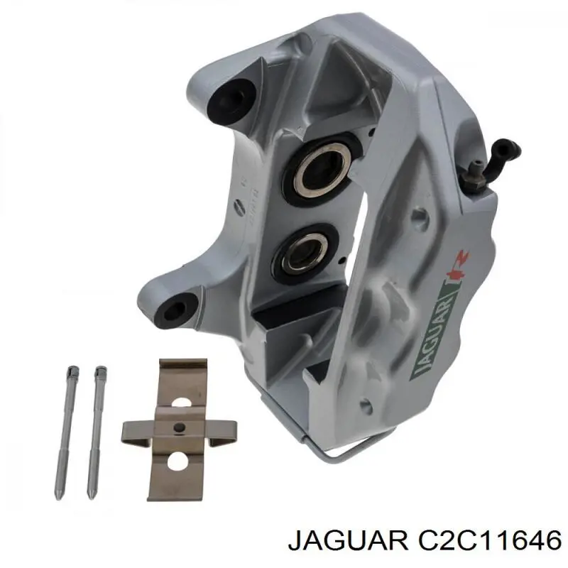 C2C11646 Jaguar pinza de freno delantera izquierda