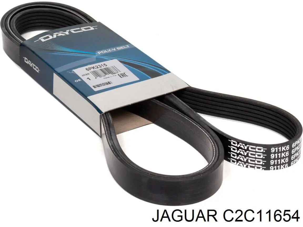 C2C11654 Jaguar correa trapezoidal