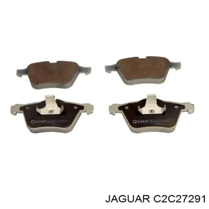 C2C27291 Jaguar pastillas de freno delanteras