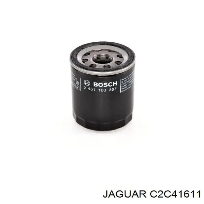 C2C41611 Jaguar filtro de aceite
