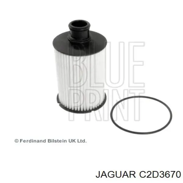 C2D3670 Jaguar filtro de aceite