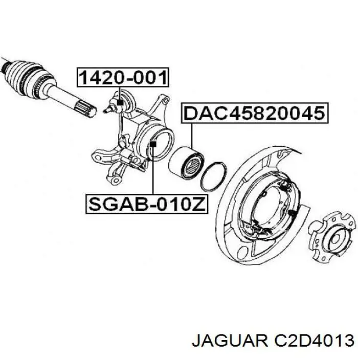 Comprar Silentblock amortiguador trasero Jaguar S-type  CCX