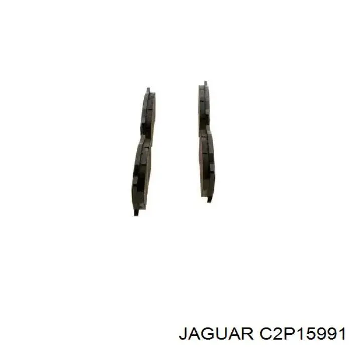 C2P15991 Jaguar pastillas de freno delanteras