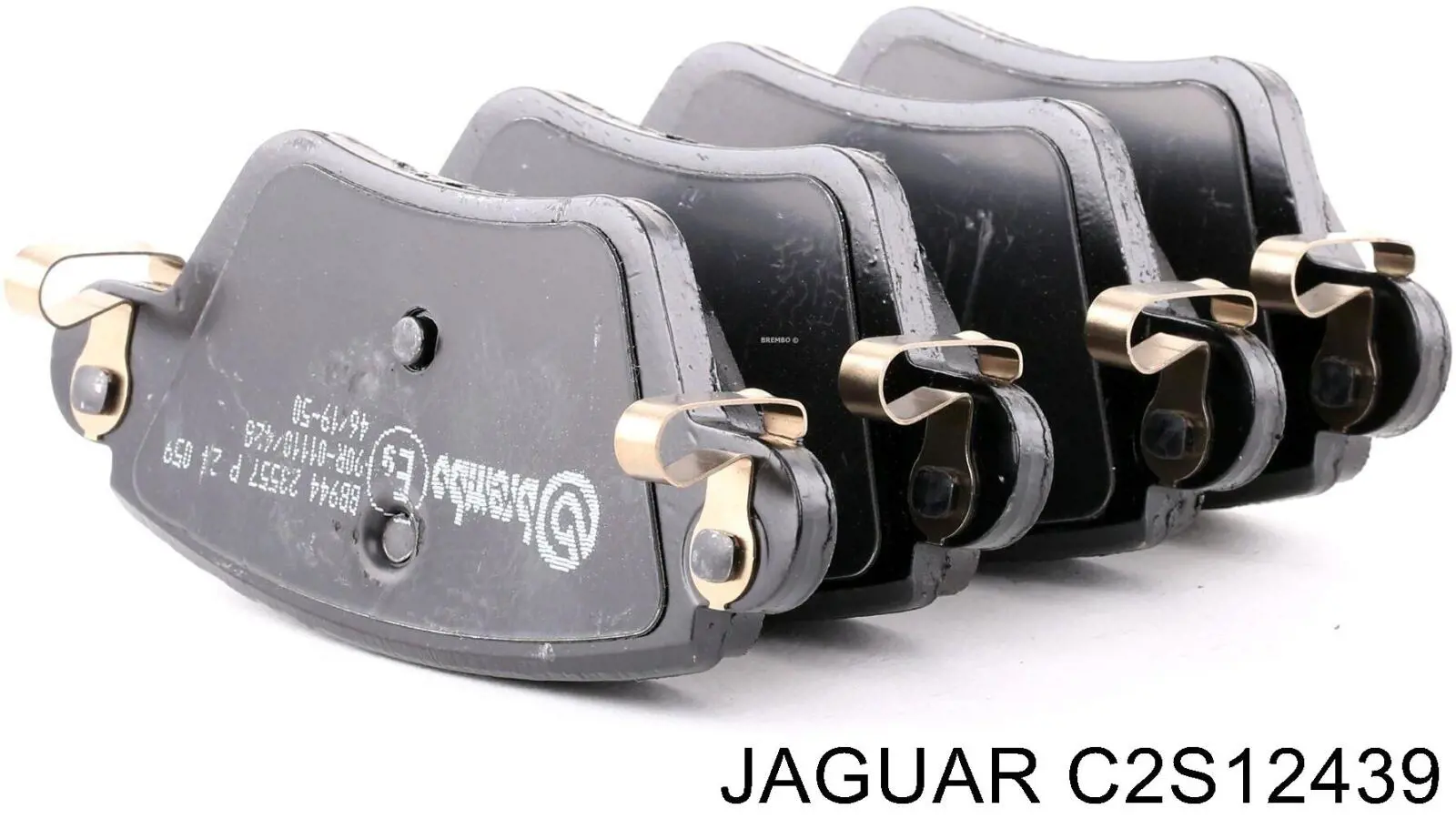 Pastillas de freno traseras JAGUAR C2S12439