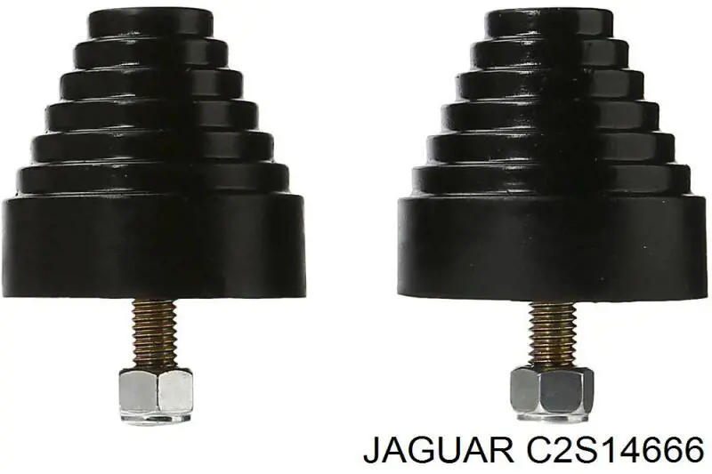 C2S14666 Jaguar Tope de amortiguador delantero