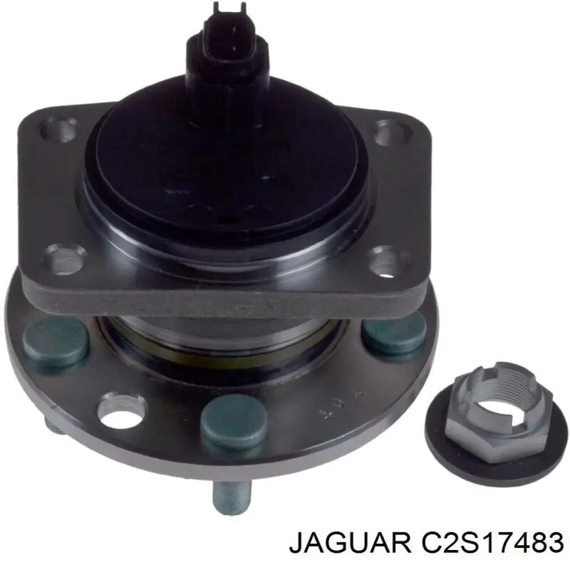 Cubo de rueda trasero Jaguar X-type CF1