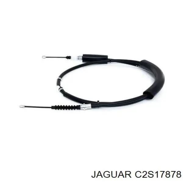 C2S4576 Jaguar cable de freno de mano trasero derecho/izquierdo