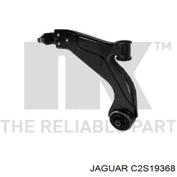 C2S19368 Jaguar barra oscilante, suspensión de ruedas delantera, inferior izquierda