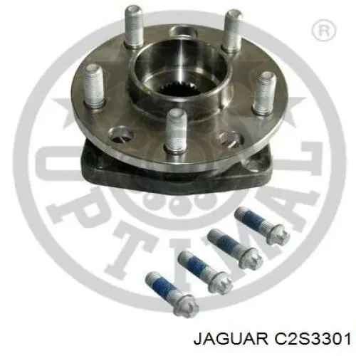 C2S3301 Jaguar cubo de rueda trasero