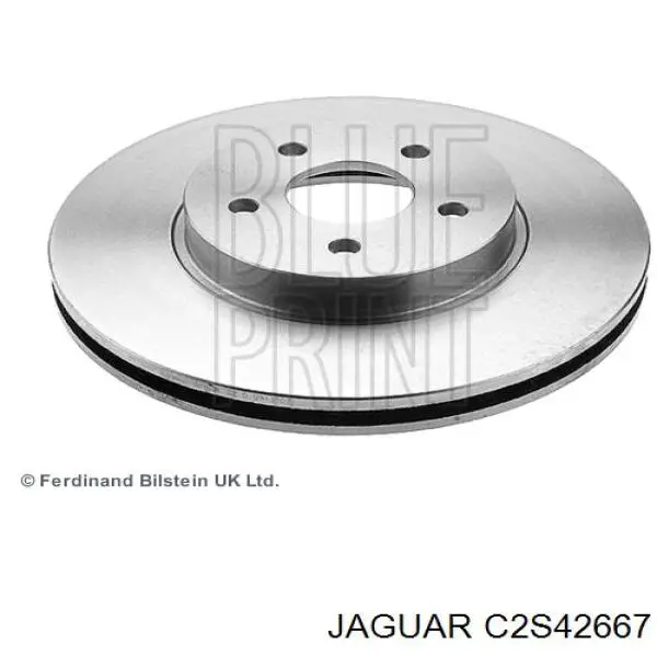 C2S42667 Jaguar freno de disco delantero