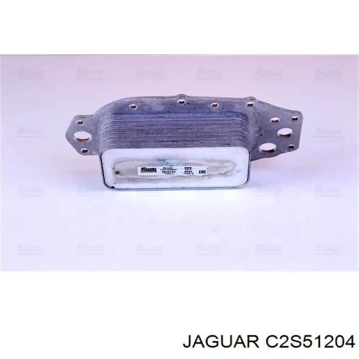 C2S51204 Jaguar radiador de aceite, bajo de filtro