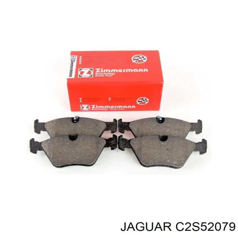C2S52079 Jaguar Pastillas delanteras