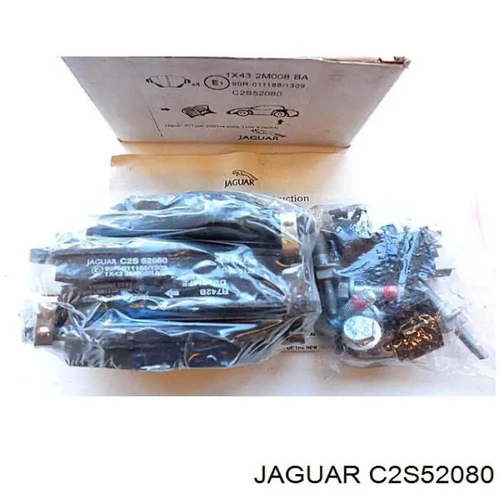C2S52080 Jaguar pastillas de freno traseras