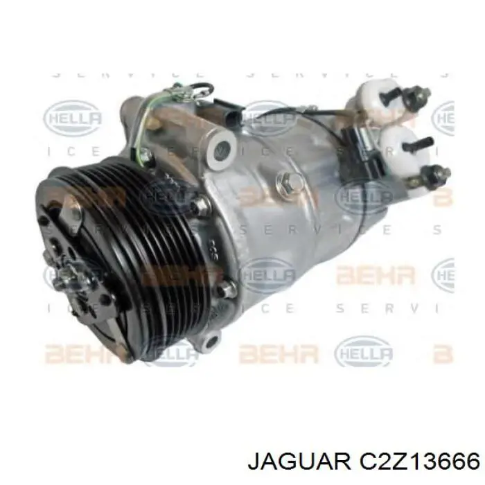 C2Z13666 Jaguar compresor de aire acondicionado