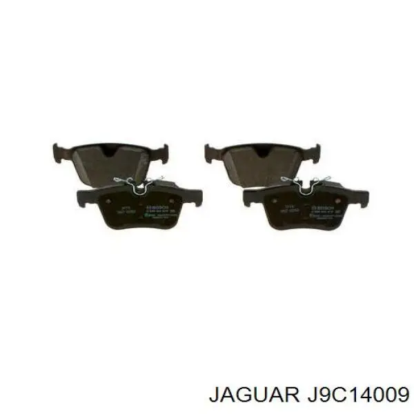 Comprar J9C14009 Jaguar Pastillas de freno traseras
