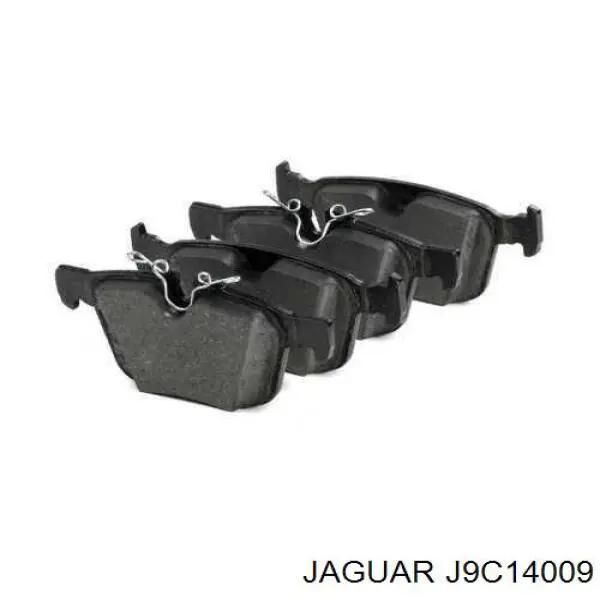 Pastillas de freno traseras J9C14009 Jaguar