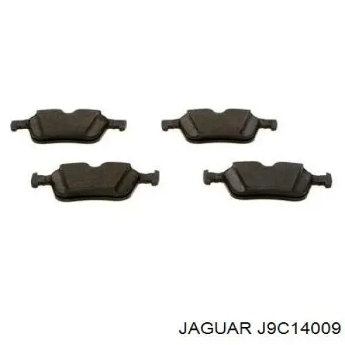 Pastillas traseras de freno Jaguar J9C14009 precio, desde 22,81 EUR