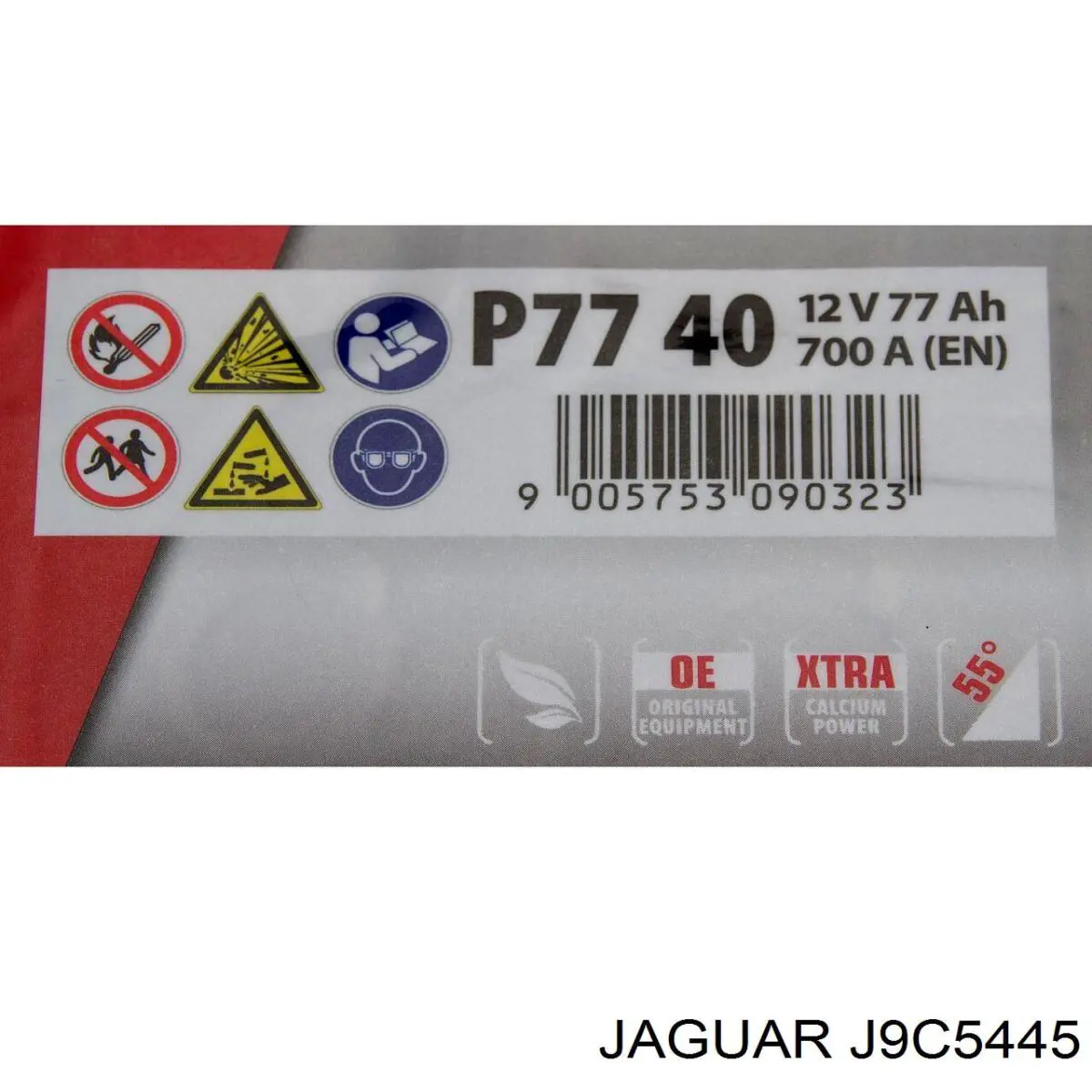Comprar J9C5445 Jaguar Batería de coche