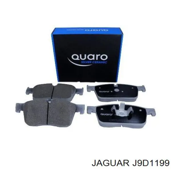 J9D1199 Jaguar Pastillas delanteras