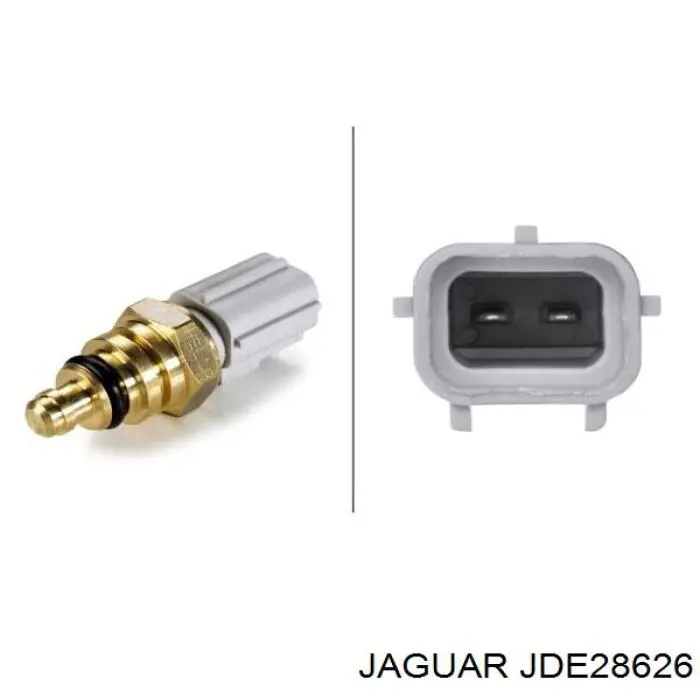 JDE28626 Jaguar sensor de temperatura del refrigerante