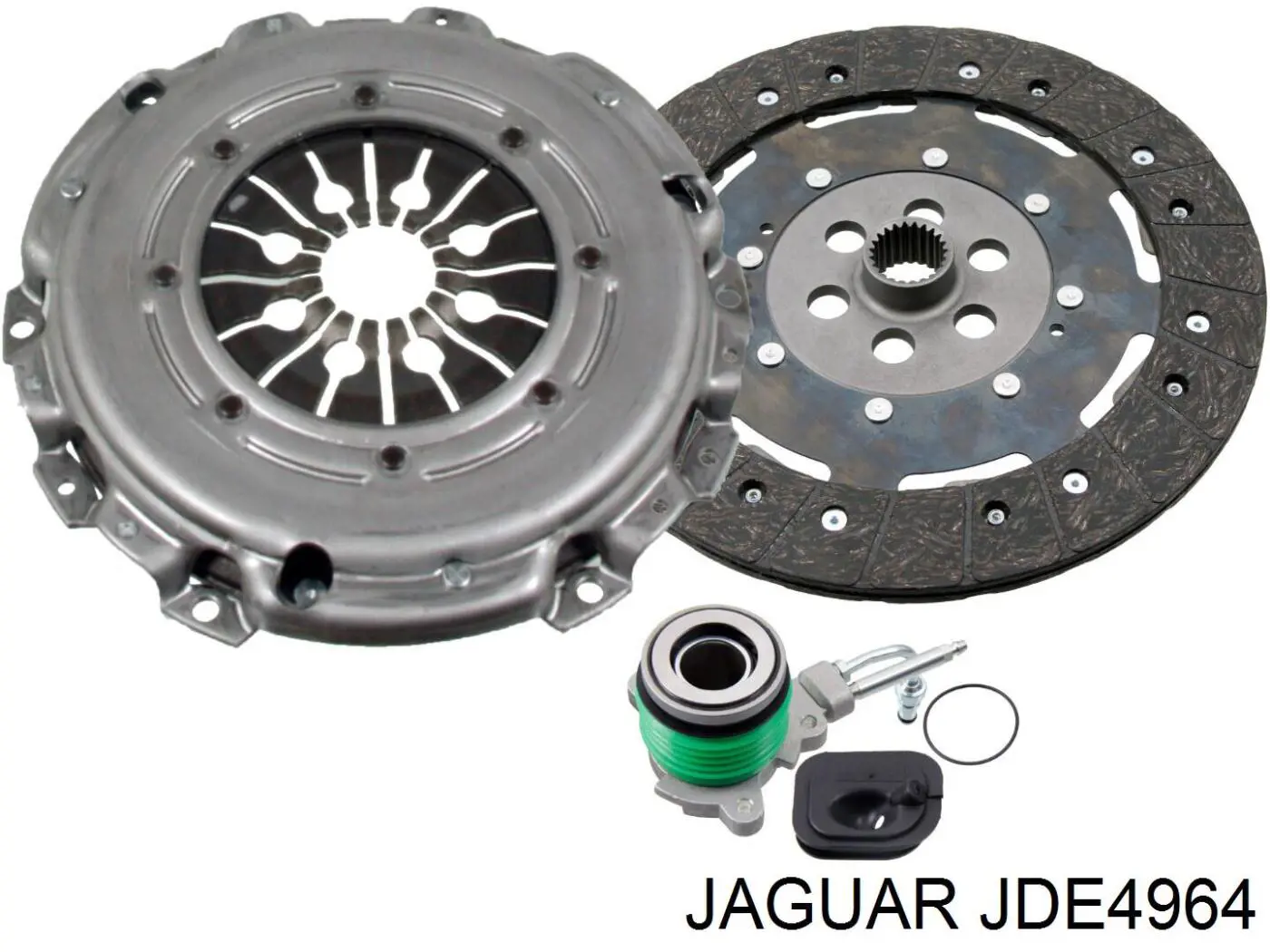 JDE4964 Jaguar kit de embrague (3 partes)