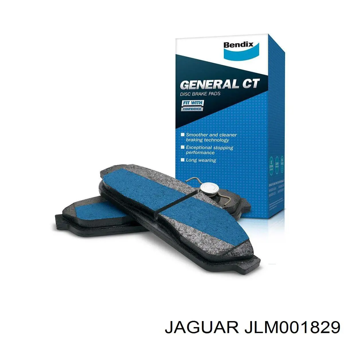 JLM001829 Jaguar pastillas de freno delanteras