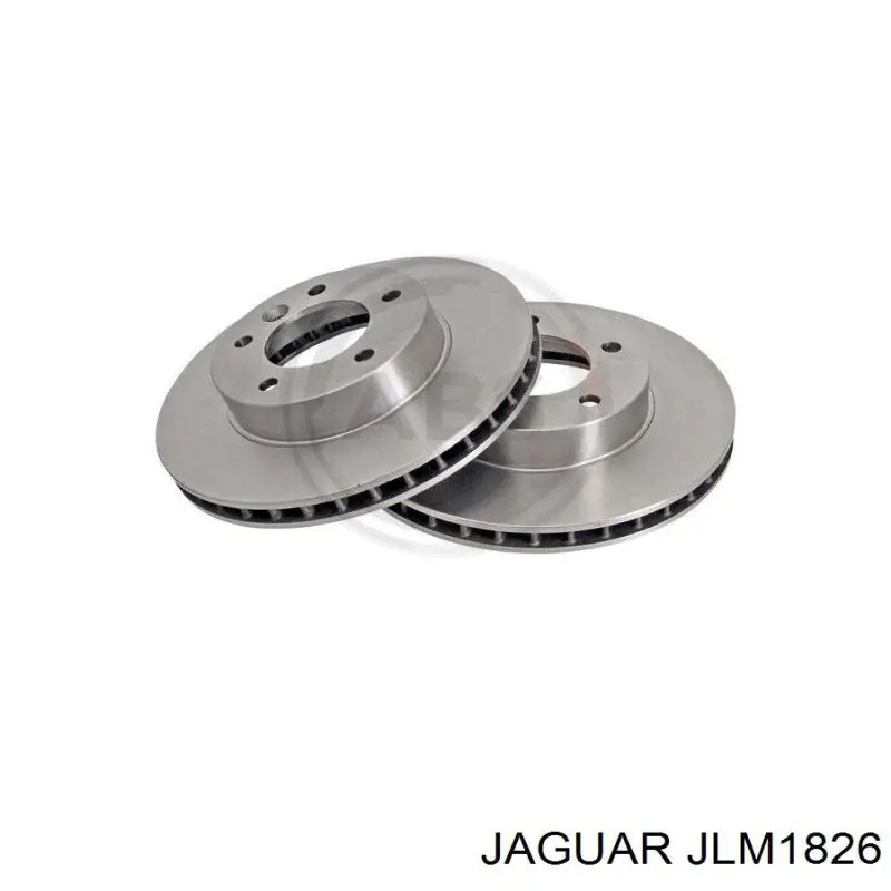 JLM1826 Jaguar freno de disco delantero