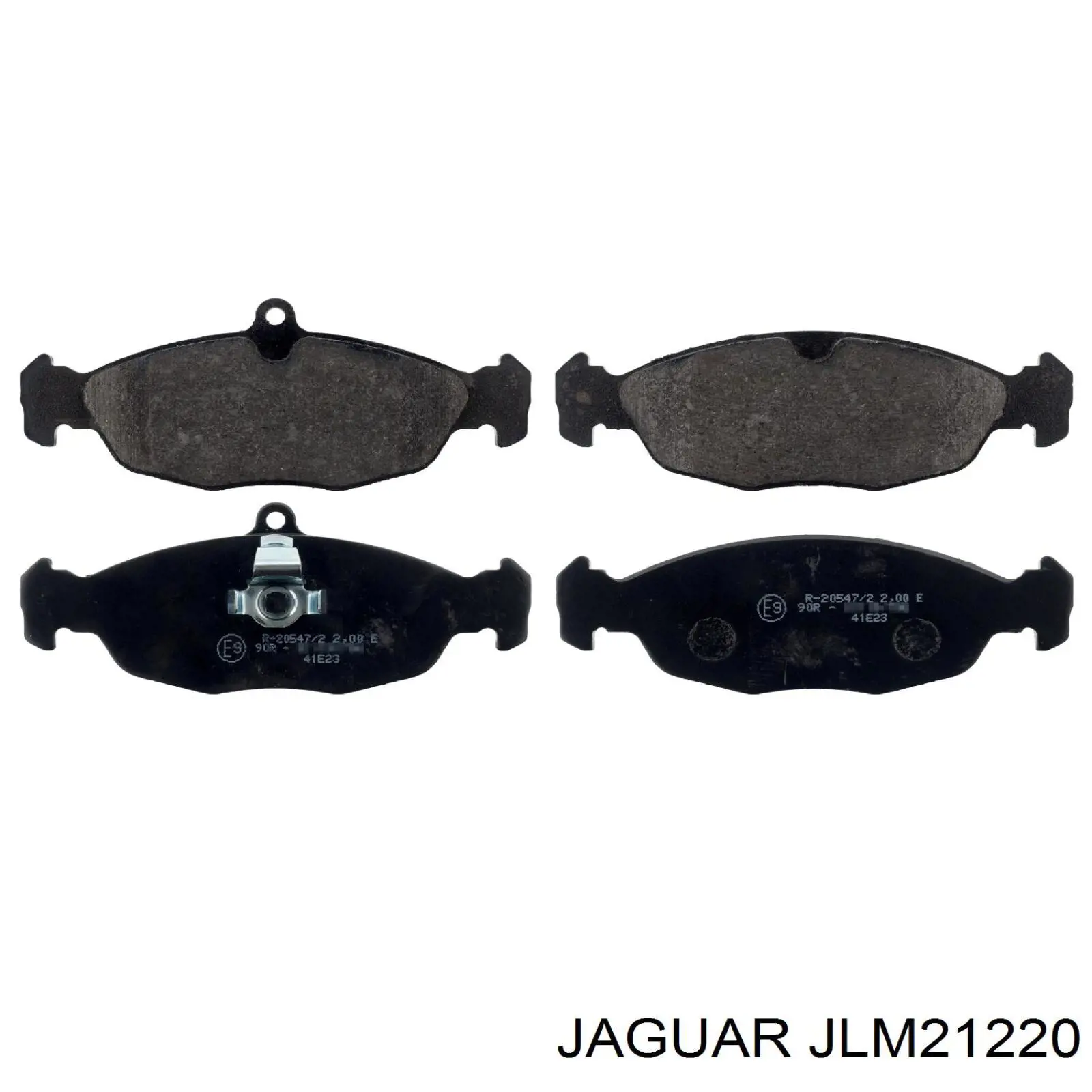 JLM21220 Jaguar Pastillas freno traseras